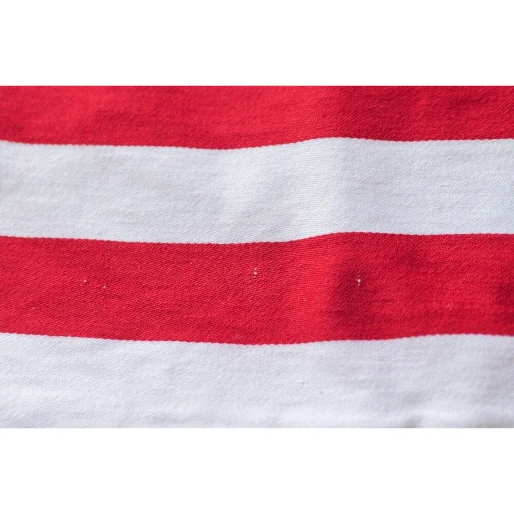 CRATE & BARREL Stars & Stripes American Flag 14”x90” TABLE RUNNER 4th of July